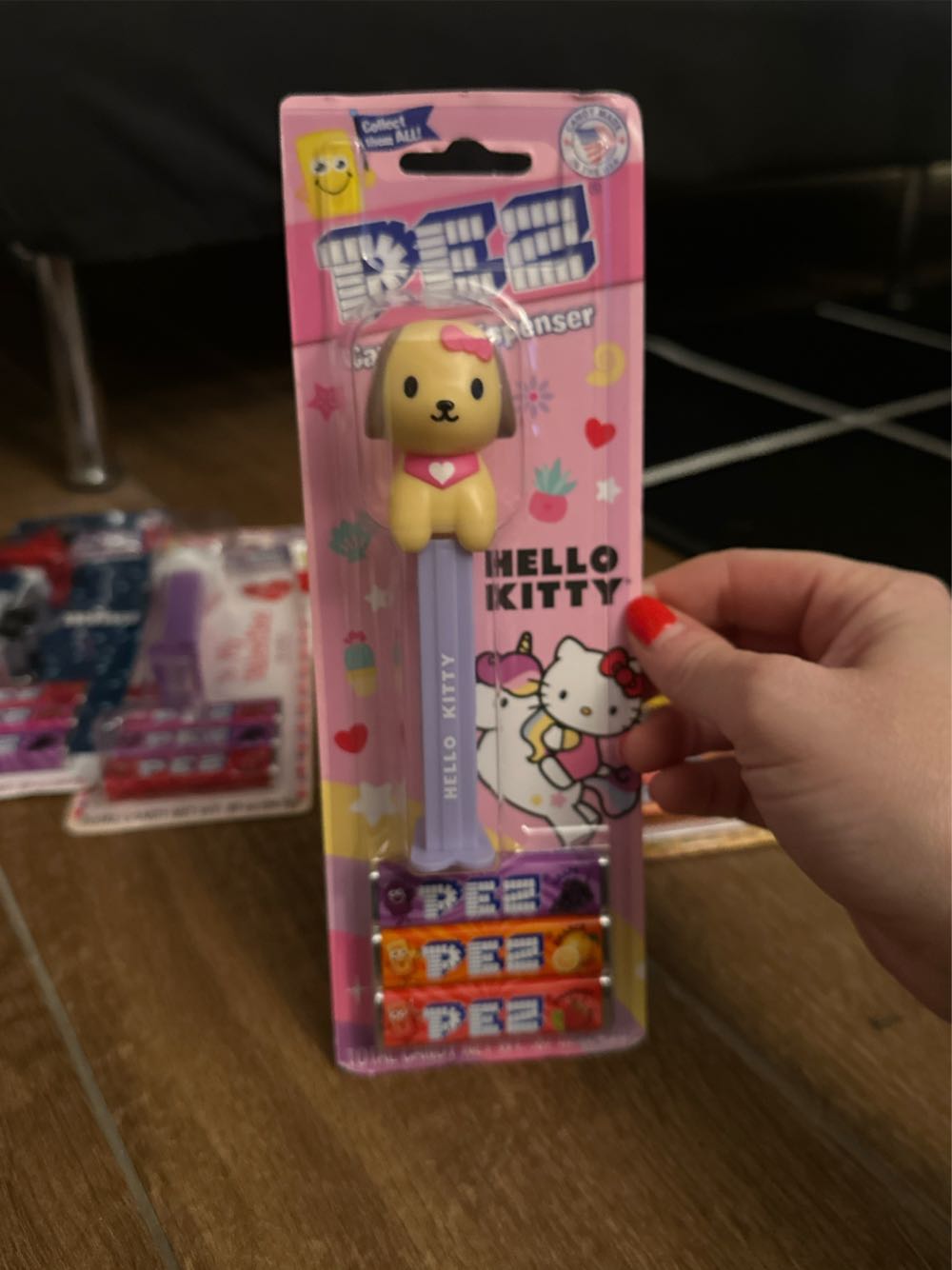 Hello Kitty Dog With Pink Bow - Hello Kitty pez collectible - Main Image 2
