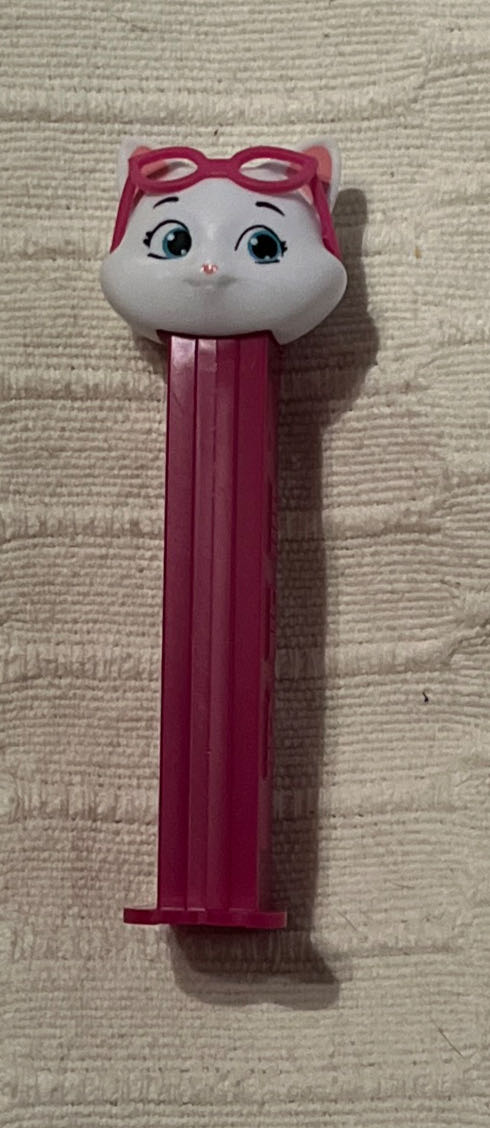 Valentine Pink Bear White Stem