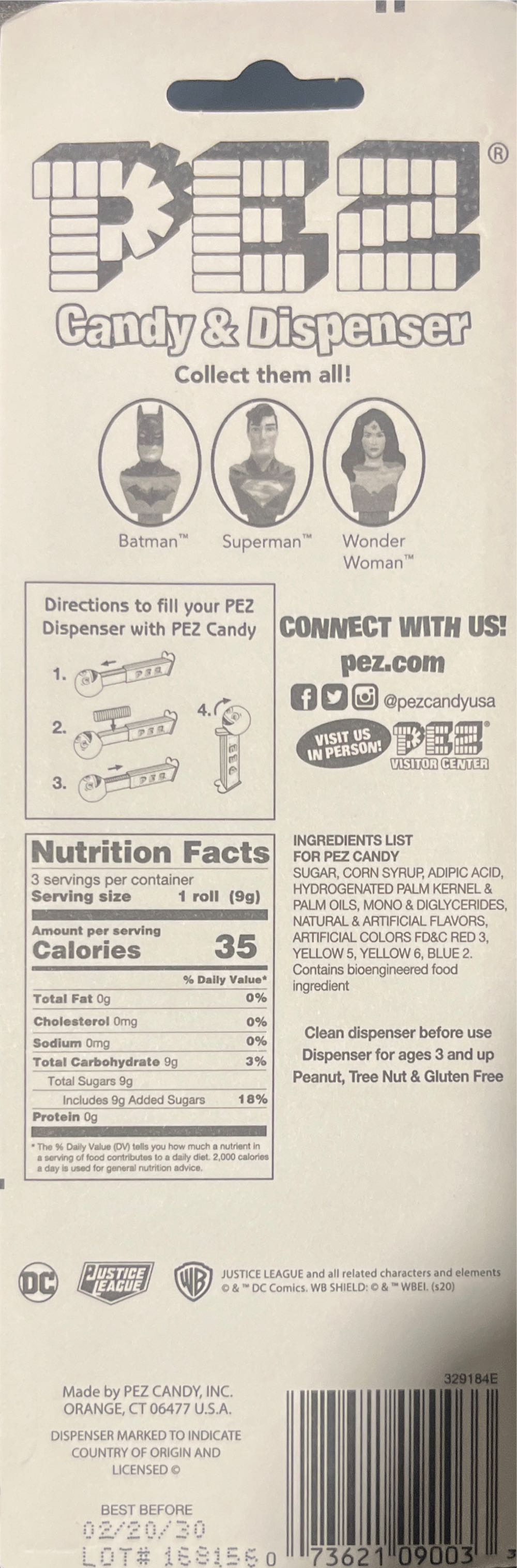 Batman - Super Heroes pez collectible [Barcode 073621090033] - Main Image 2