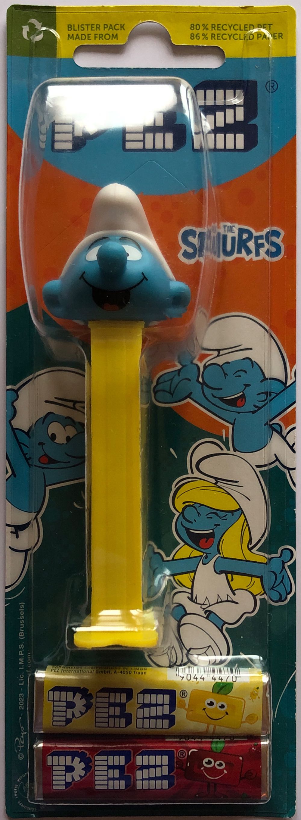 Mickey With A White Bow Tieon The Stem And A Silhouette In His Ear