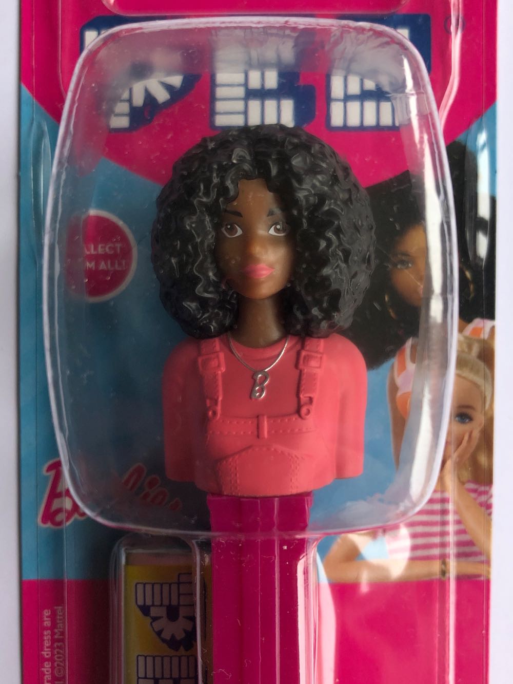 Curly Hair Barbie - Barbie pez collectible - Main Image 2