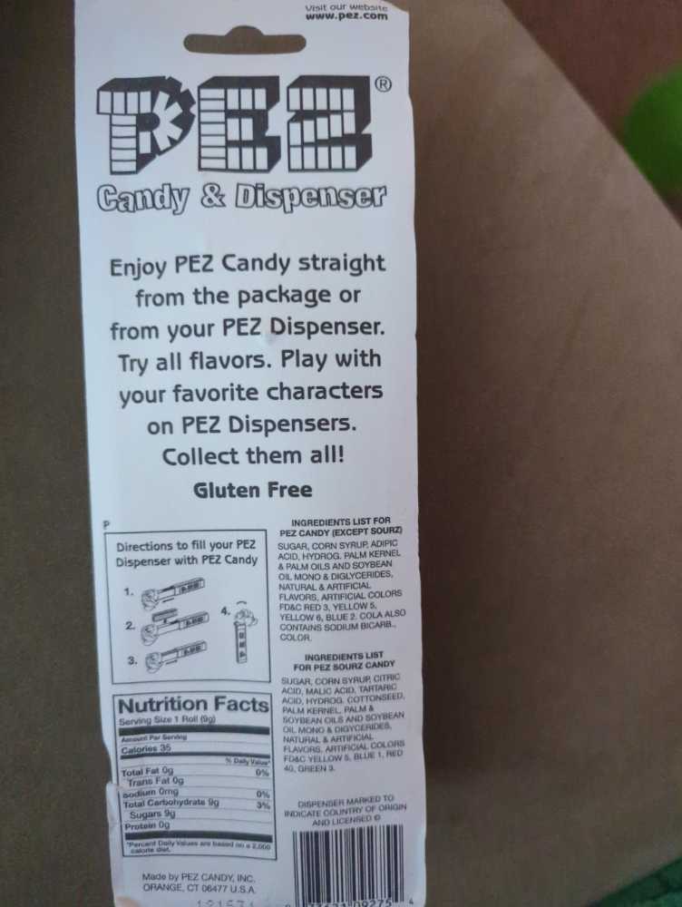 Best of Disney and Disney•Pixar Collection - Bowler Hat Guy - Disney - Meet The Robinsons pez collectible [Barcode 073621092754] - Main Image 2