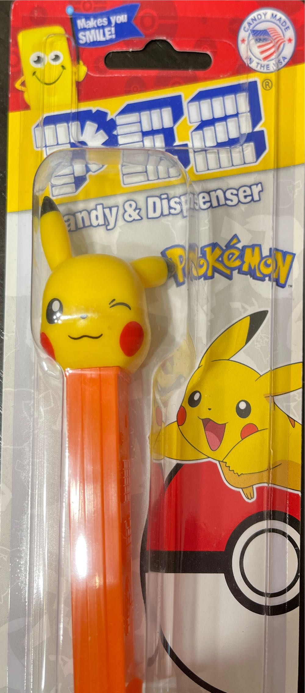 Pokémon - Pikachu Winking - Pokemon pez collectible [Barcode 073621092181] - Main Image 3