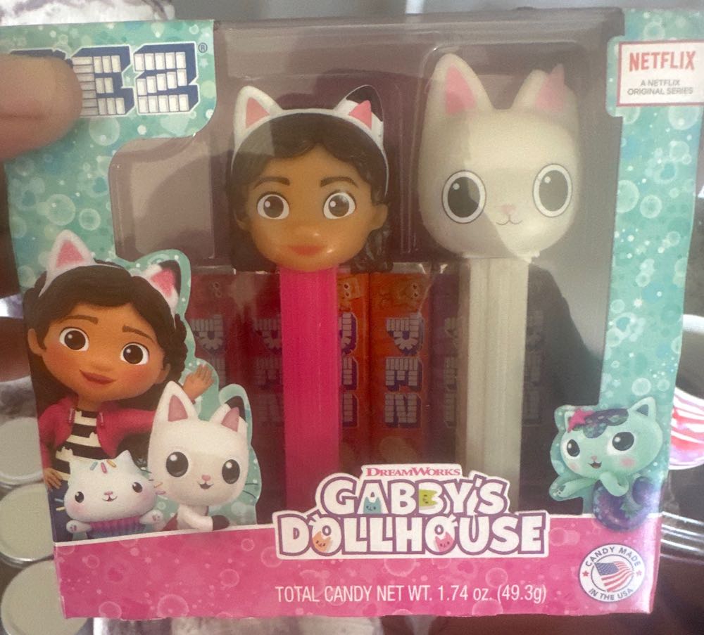 Hello Kitty With Purple Polka-Dot Bow Crystal