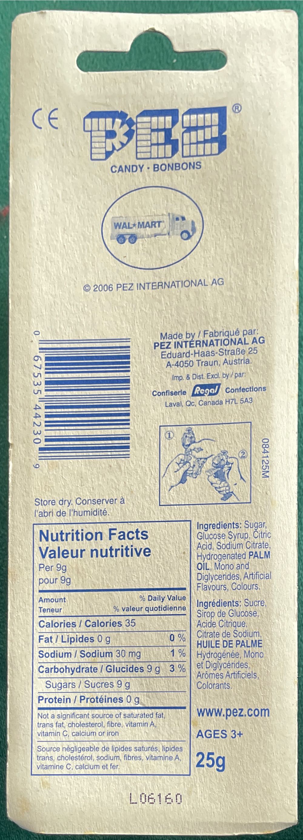 Wal Mart Rig - Rigs pez collectible [Barcode 067535442309] - Main Image 2