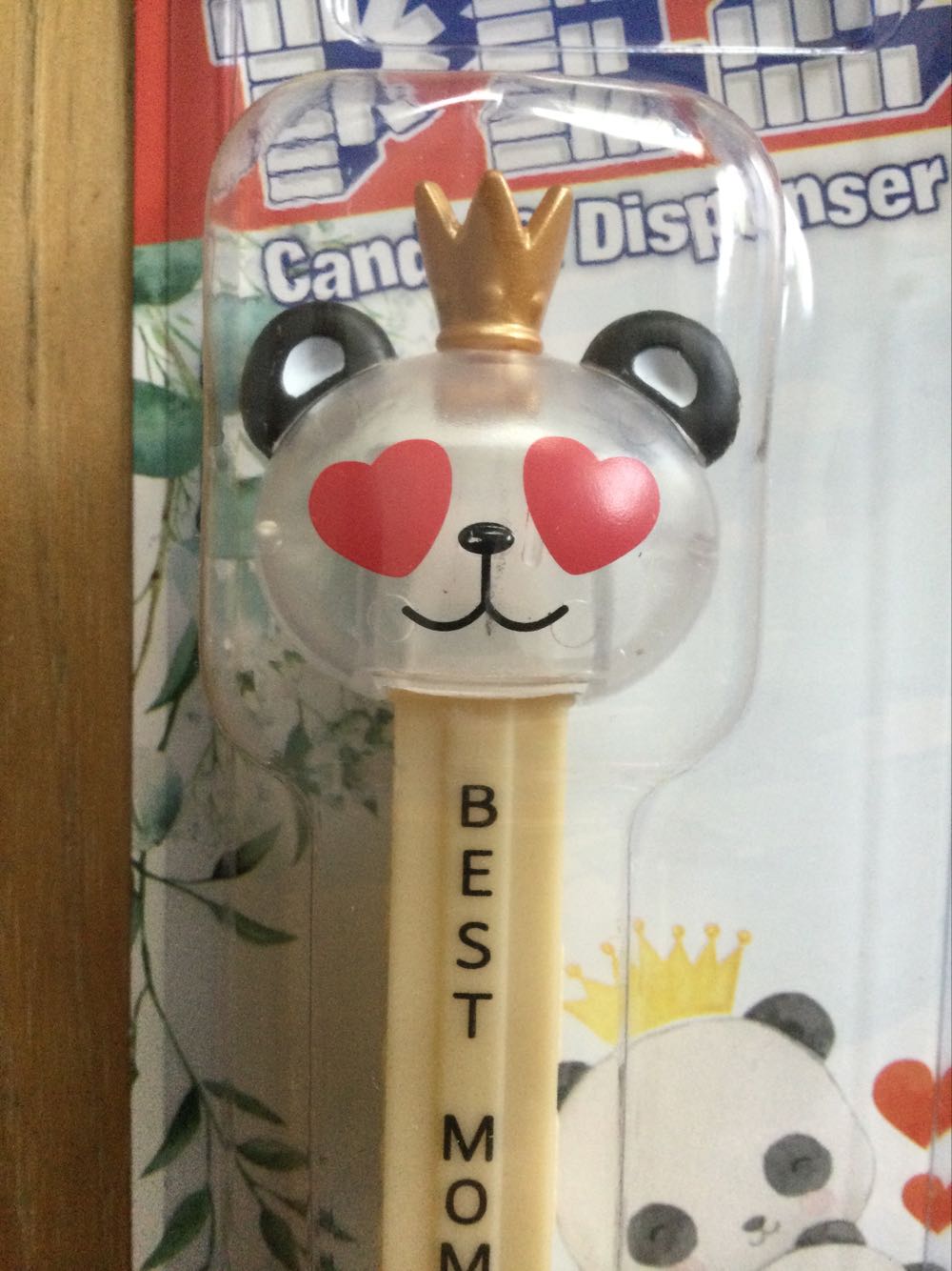 Panda - Crystal Best Mom Ever - Pez Limited Edition pez collectible [Barcode 073621936515] - Main Image 3