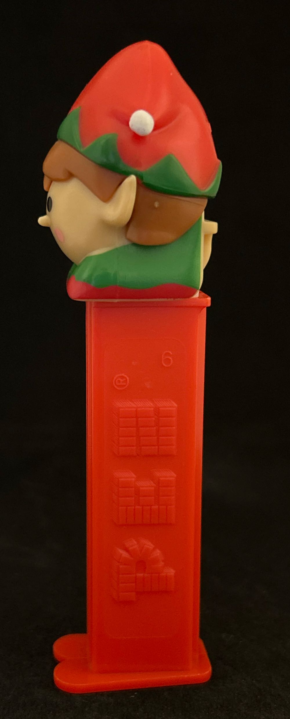 Christmas - Elf B Red/Green  - Holidays pez collectible - Main Image 3