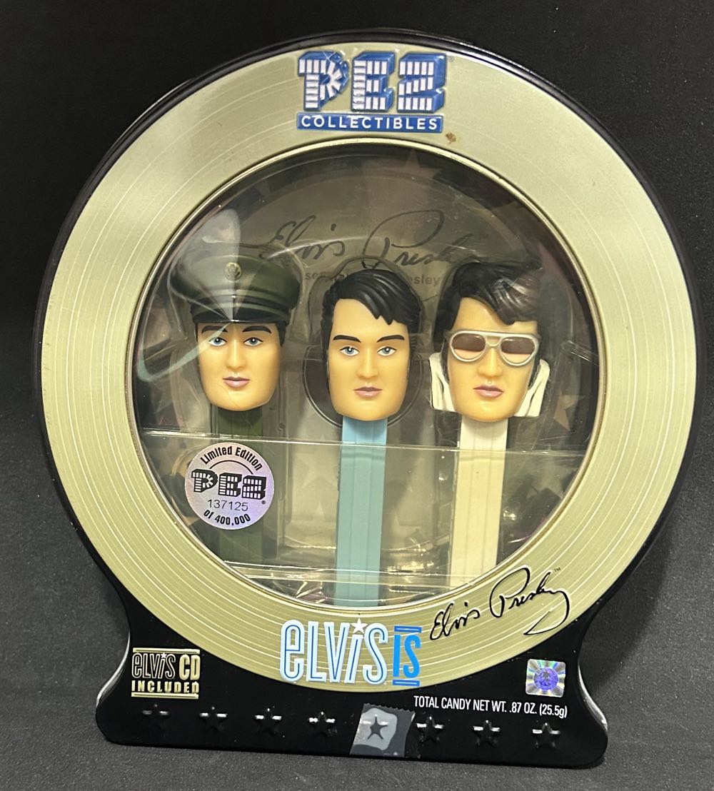 Elvis Presley Gift Tin - Private Presley - Personality pez collectible [Barcode 073621009141] - Main Image 4