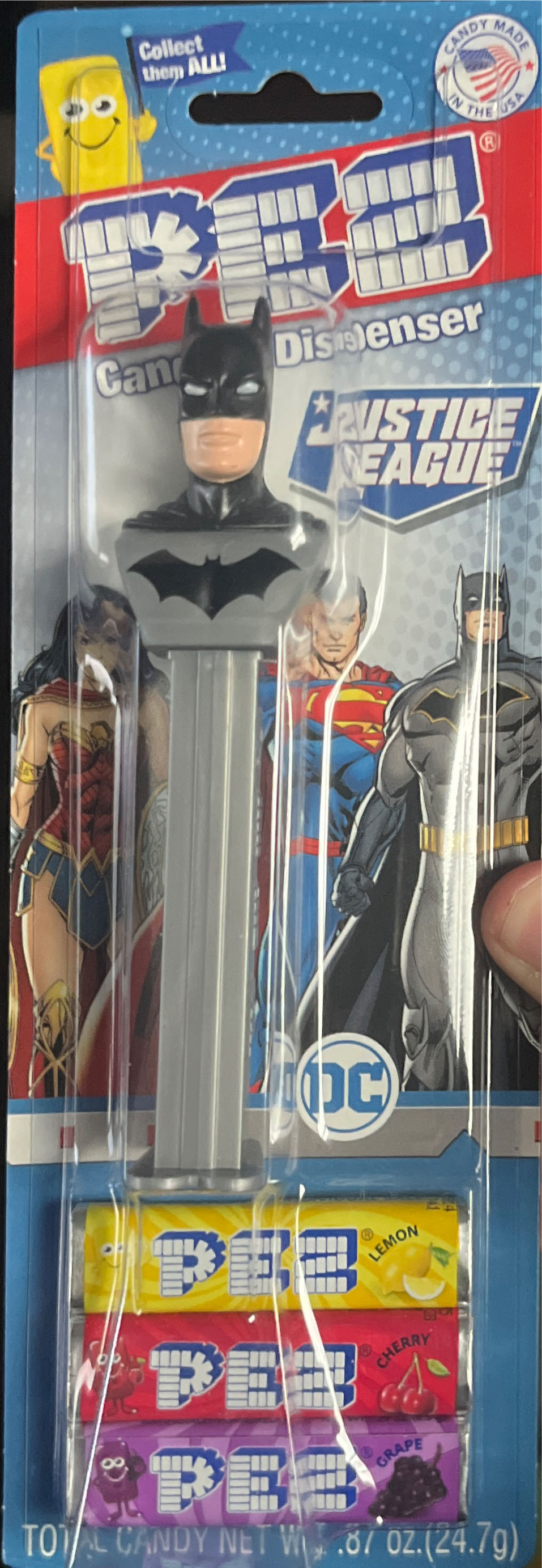 DC - Batman Justice League - DC COMICS-Batman pez collectible - Main Image 2