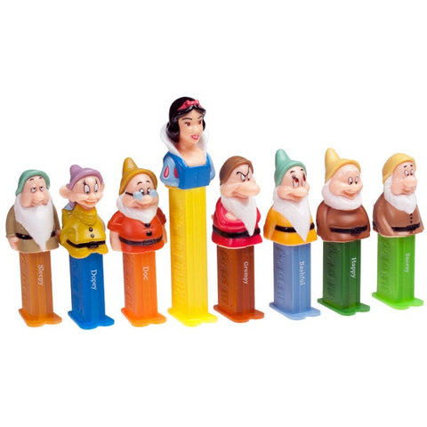 Seven Dwarfs - Dopey - Snowwhite pez collectible - Main Image 2
