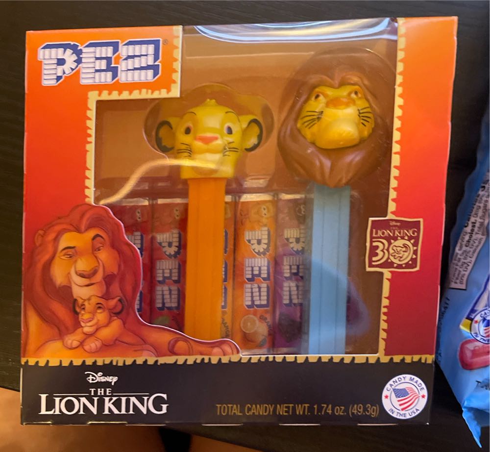Disney Lion King Simba Mufasa 2024 - Gift Box pez collectible [Barcode 073621012882] - Main Image 3