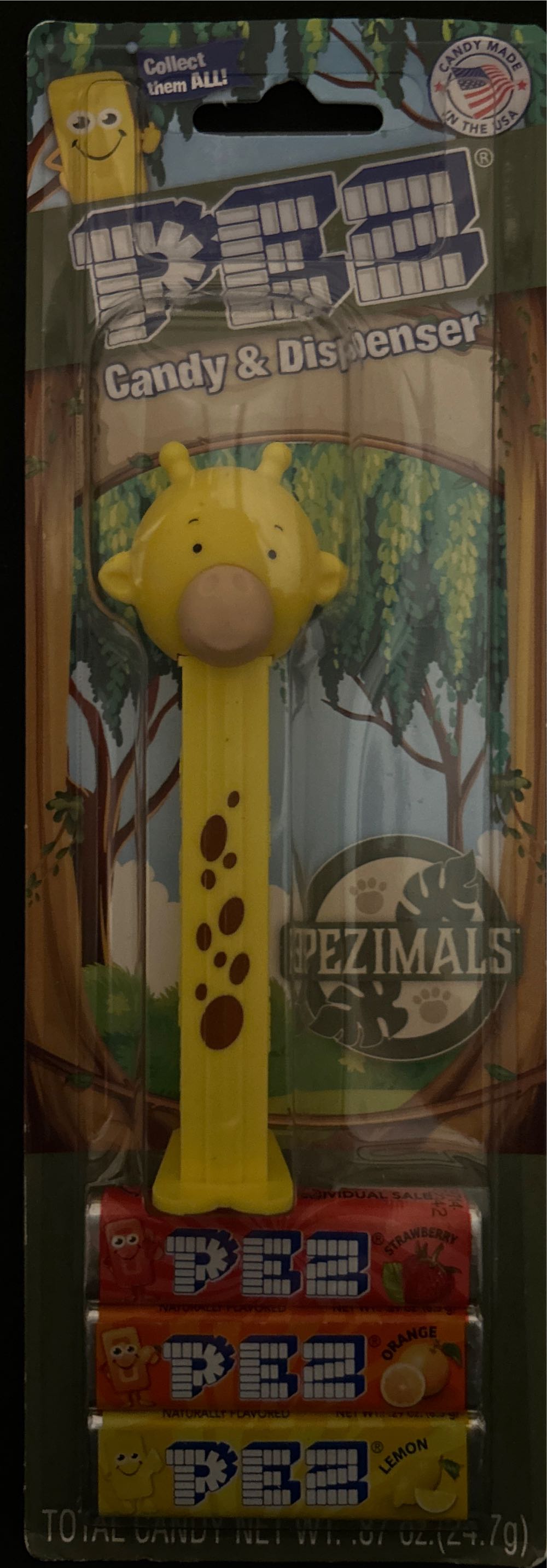 Peppermint Sugar-Free PEZ Candy Tin