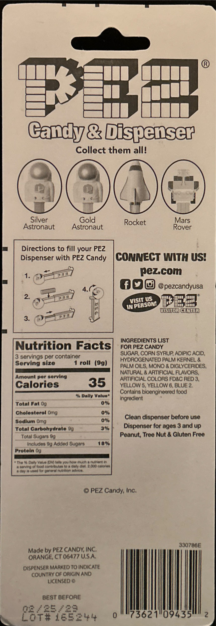 Space Mision - Silver Astronaut - Space pez collectible - Main Image 2