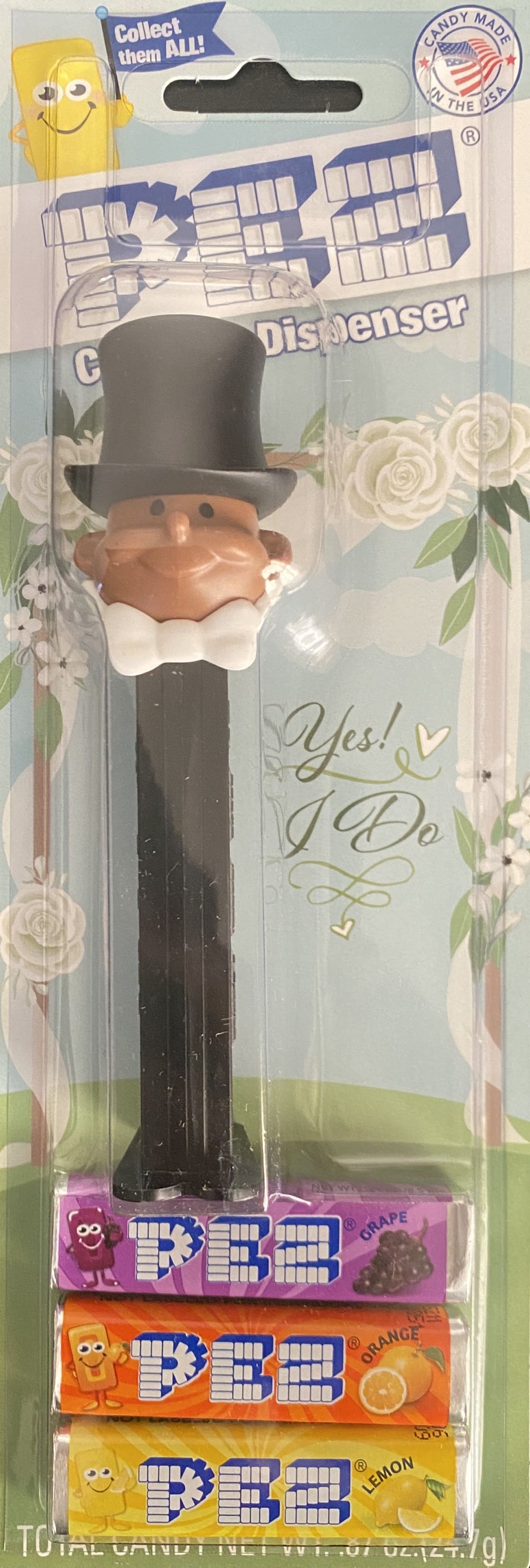 Groom [Dark Skin Tone] - Bride & Groom pez collectible - Main Image 2