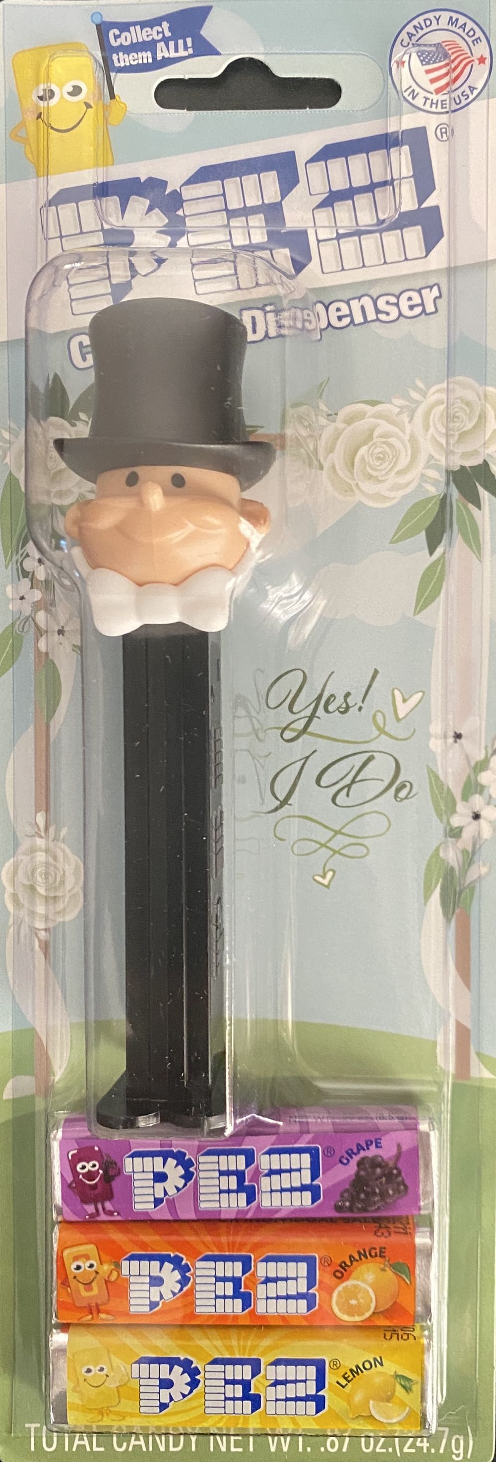 Groom (Light Skin Tone] - Bride & Groom pez collectible - Main Image 2