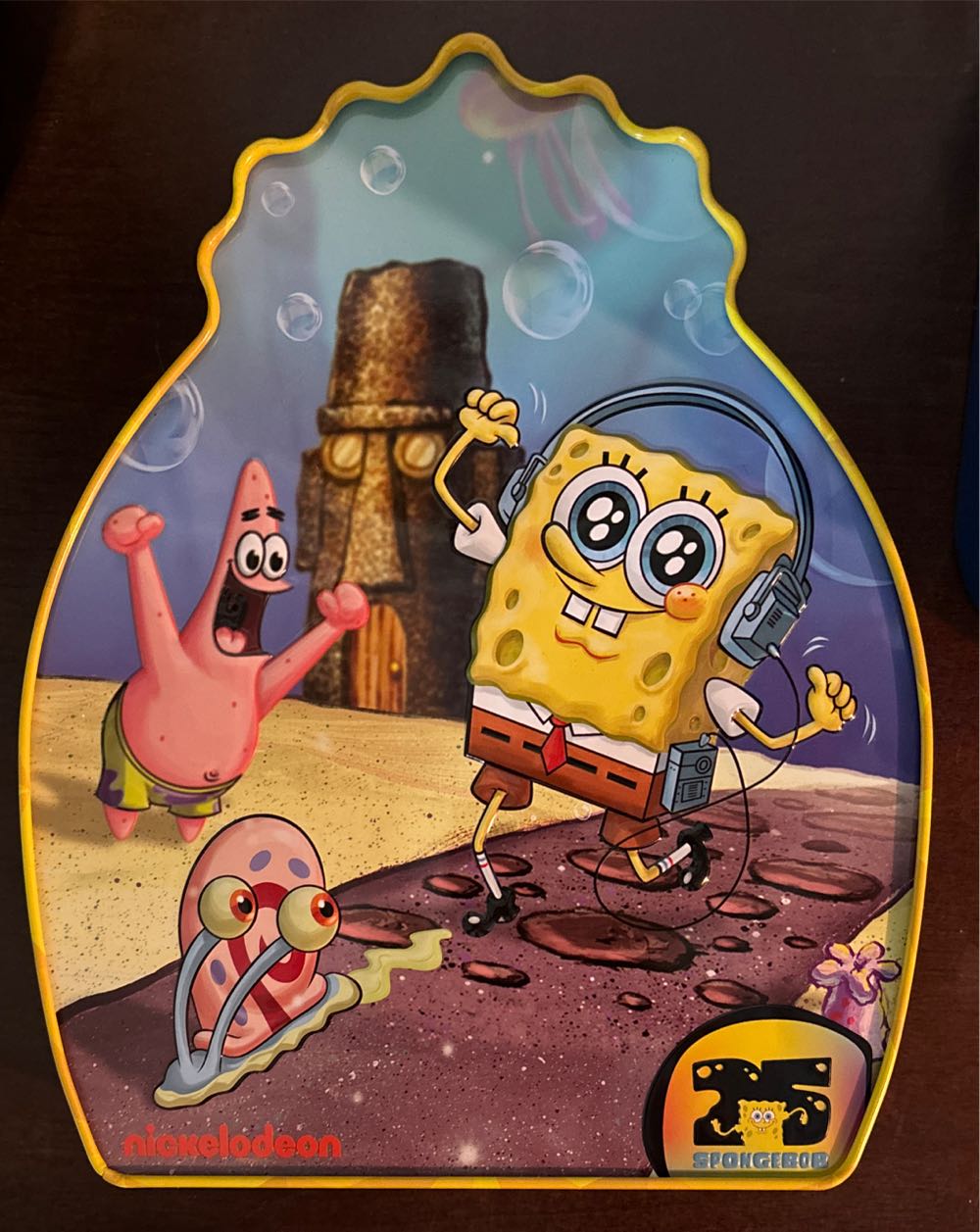 SpongeBob Squarepants 25th Anniversary Gift Tin - Sponge Bob Square Pants pez collectible [Barcode 073621014244] - Main Image 2