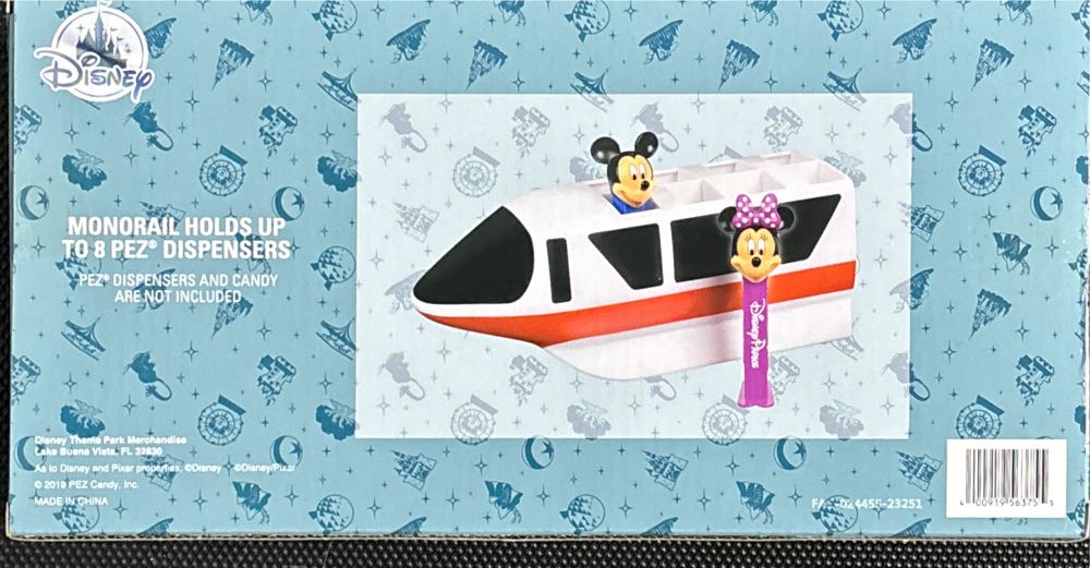 Disney Parks - Monorail Dispenser Holder Red - Disney pez collectible [Barcode 400919563755] - Main Image 2