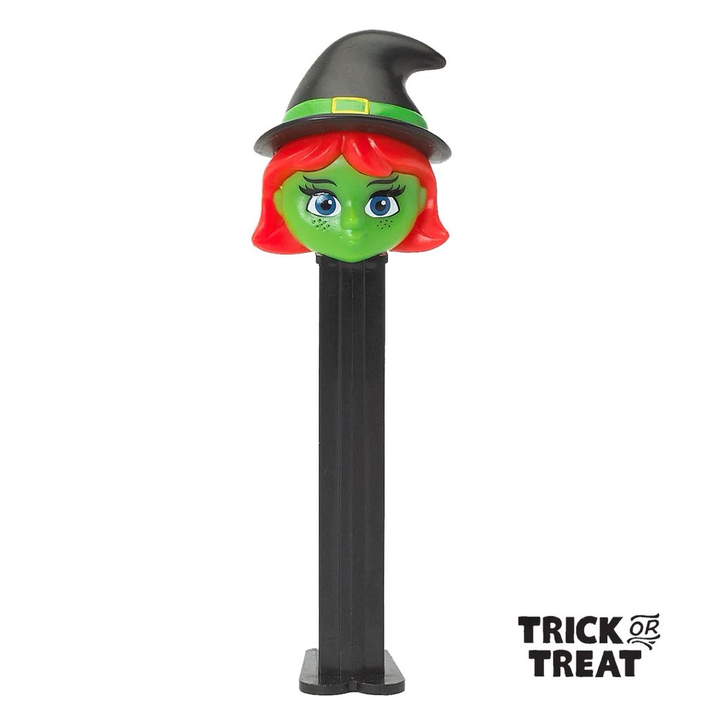 Halloween Witch Green Face  pez collectible - Main Image 1