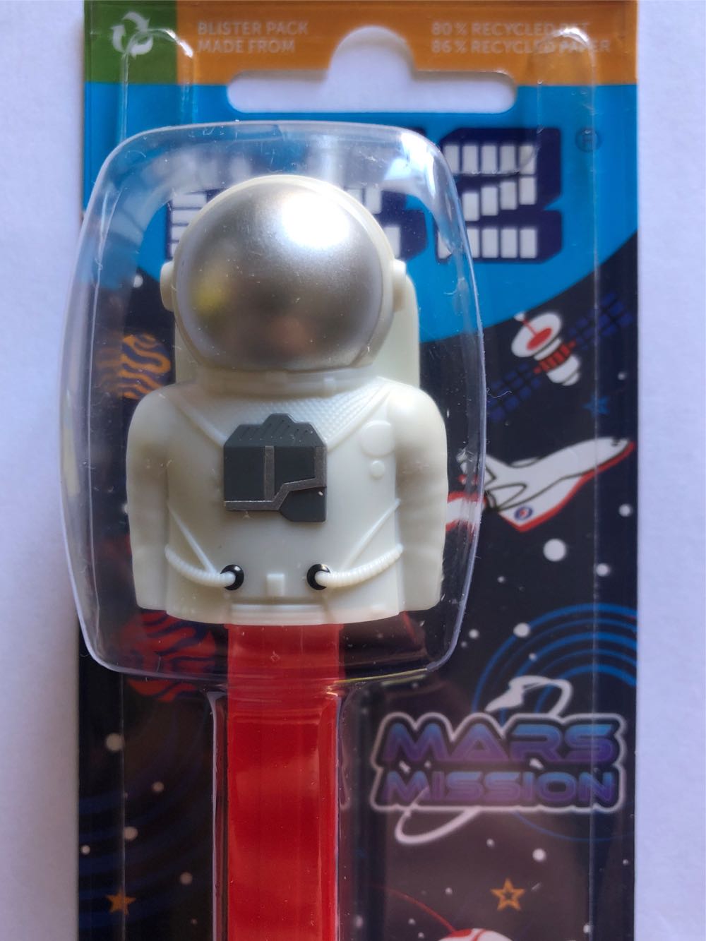 Astonaute Argenté - Mars Mission pez collectible - Main Image 2