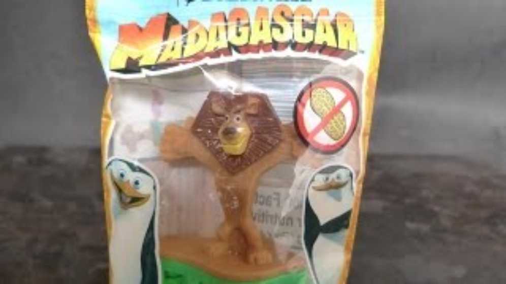 Pez - Regular Remake, purple pull-back, purple stem, larger white pin on side