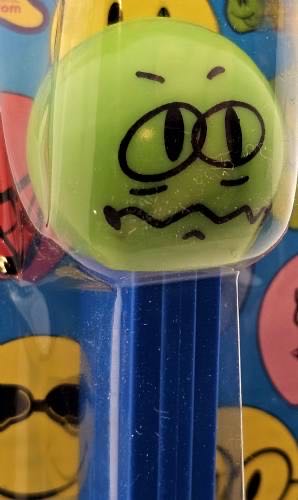 Funky Faces - Worried - Blue - funky faces pez collectible - Main Image 3