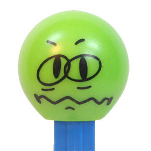 Funky Faces - Worried - Blue - funky faces pez collectible - Main Image 4