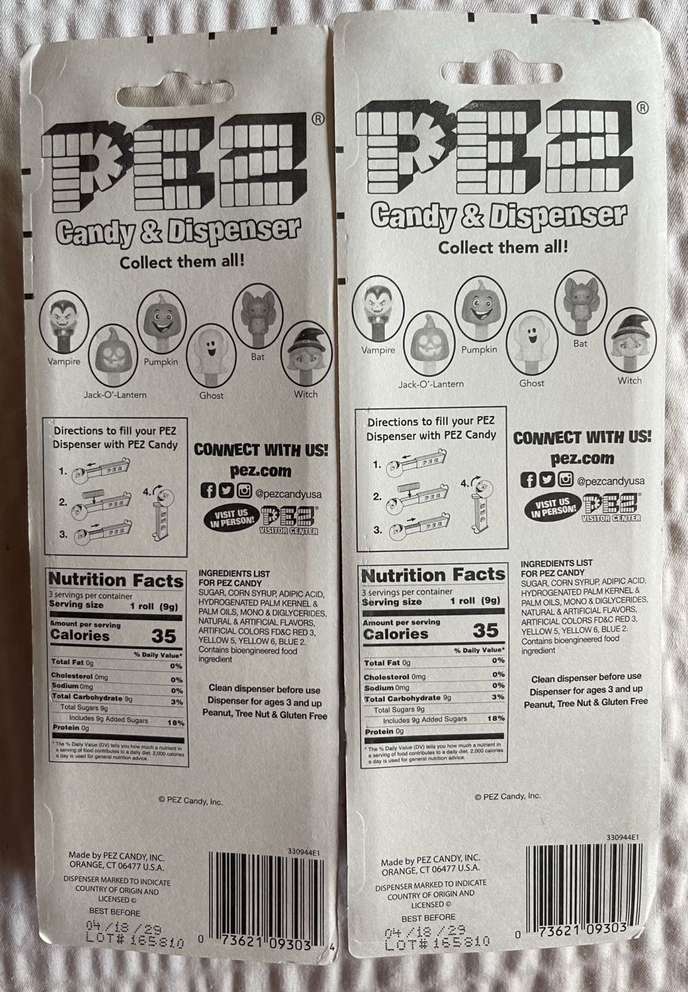 Halloween - Witch (Green Face) - Halloween pez collectible [Barcode 073621093034] - Main Image 2