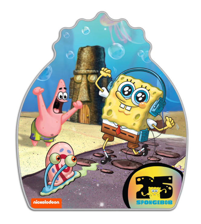 Sponge Bob - 25th Anniversary Collectors Tin  pez collectible - Main Image 2