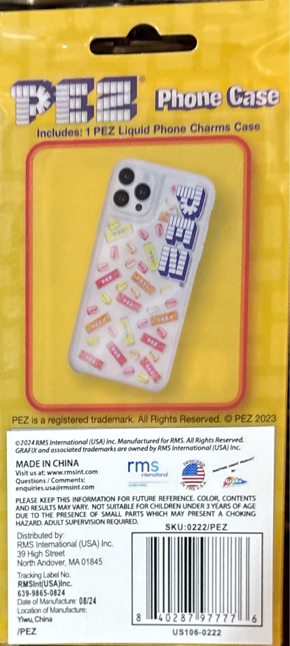 Pez Glitter Iphone® Case 14 15 Pro - Pez Phone Case pez collectible [Barcode 840287977776] - Main Image 2
