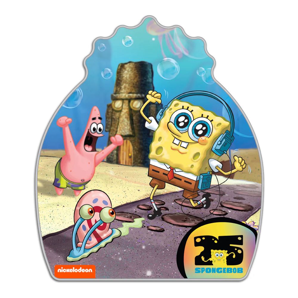 SpongeBob Squarepants 25th Anniversary Gift Tin - Spongebob Squarepants pez collectible - Main Image 2