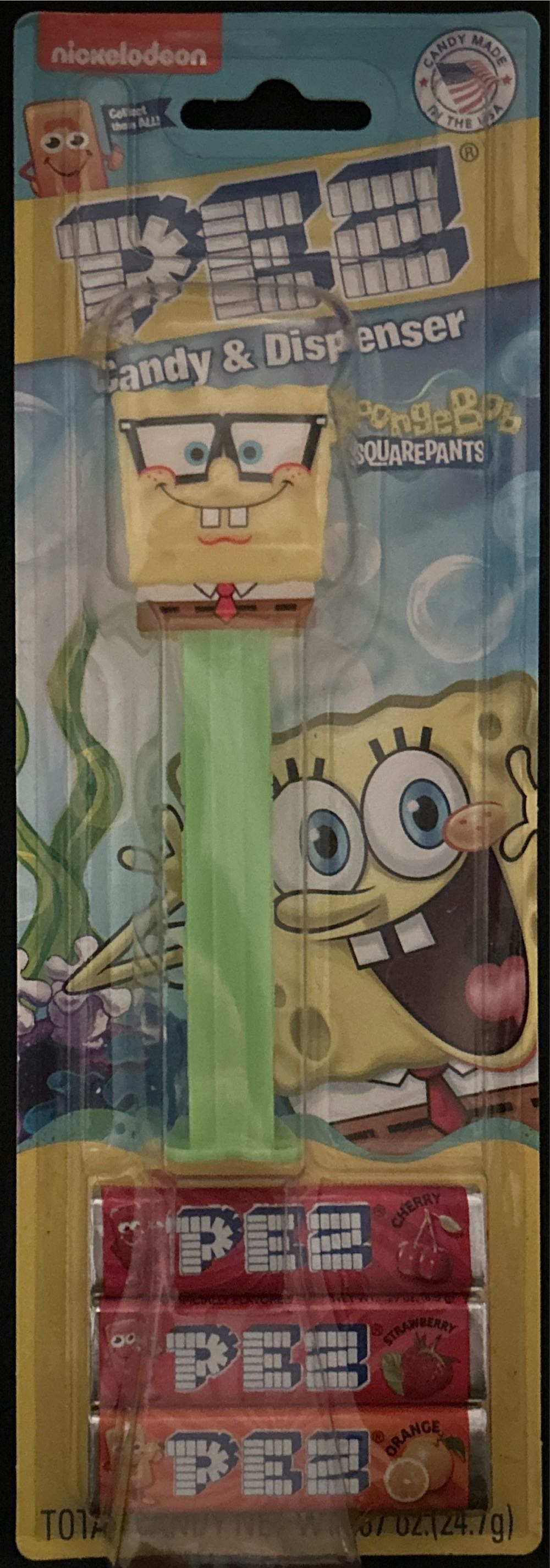 Sponge Bob Square Pants - Nerdy - Sponge Bob Square Pants pez collectible [Barcode 073621094246] - Main Image 4