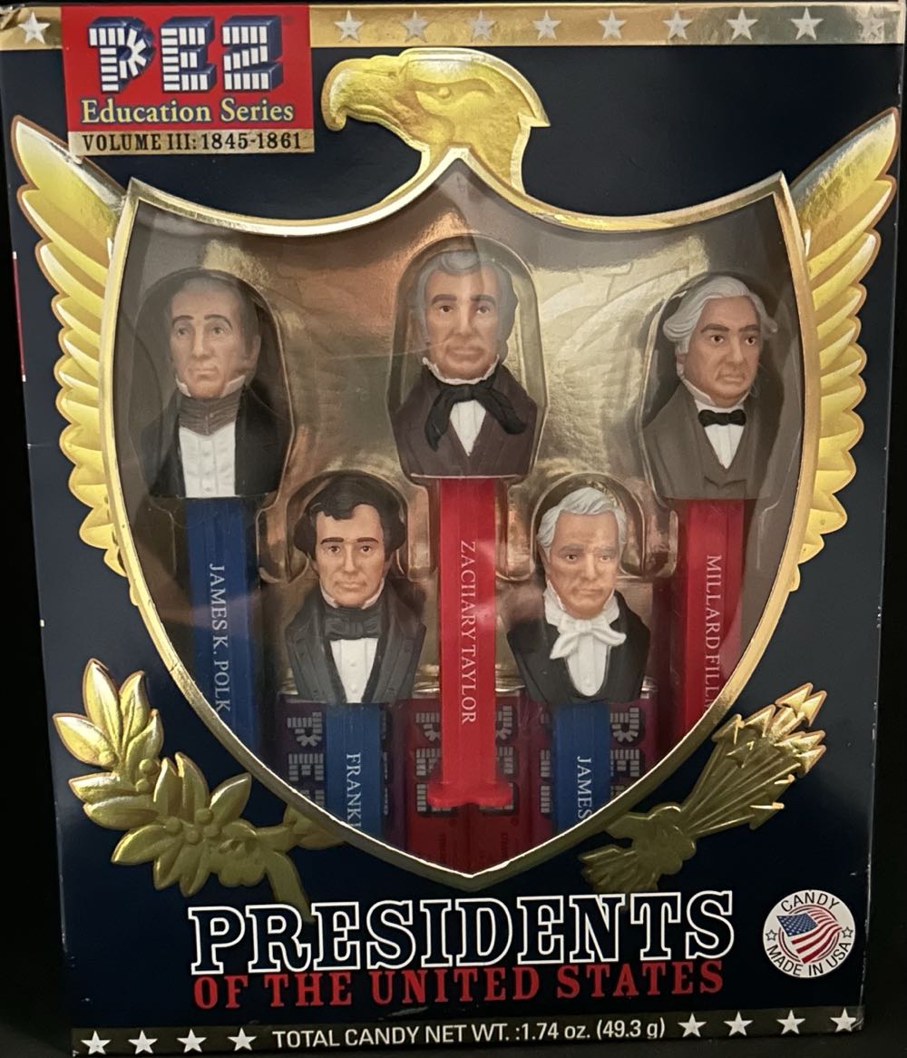 Presidents - Franklin Pierce - U.S. Presidents pez collectible [Barcode 073621008038] - Main Image 4