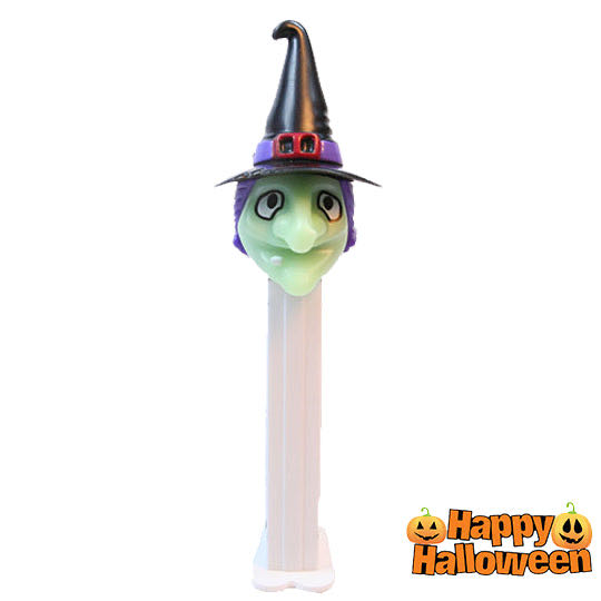 Halloween - Glowing Witch Classic 🧙 2008 🎃 - Halloween pez collectible [Barcode 073621763036] - Main Image 3