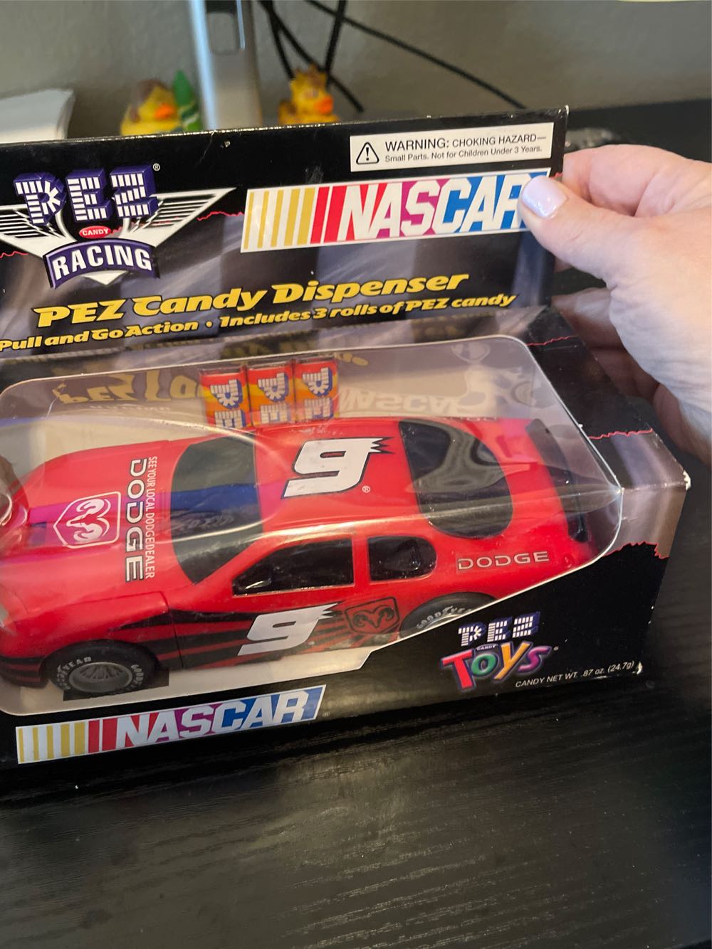 Nascar #9 Car  pez collectible [Barcode 073621009486] - Main Image 2