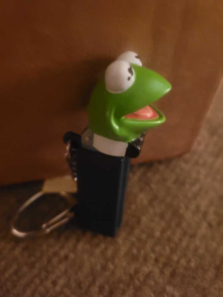 Pez Keychain - Kermit Muppets   pez collectible - Main Image 2