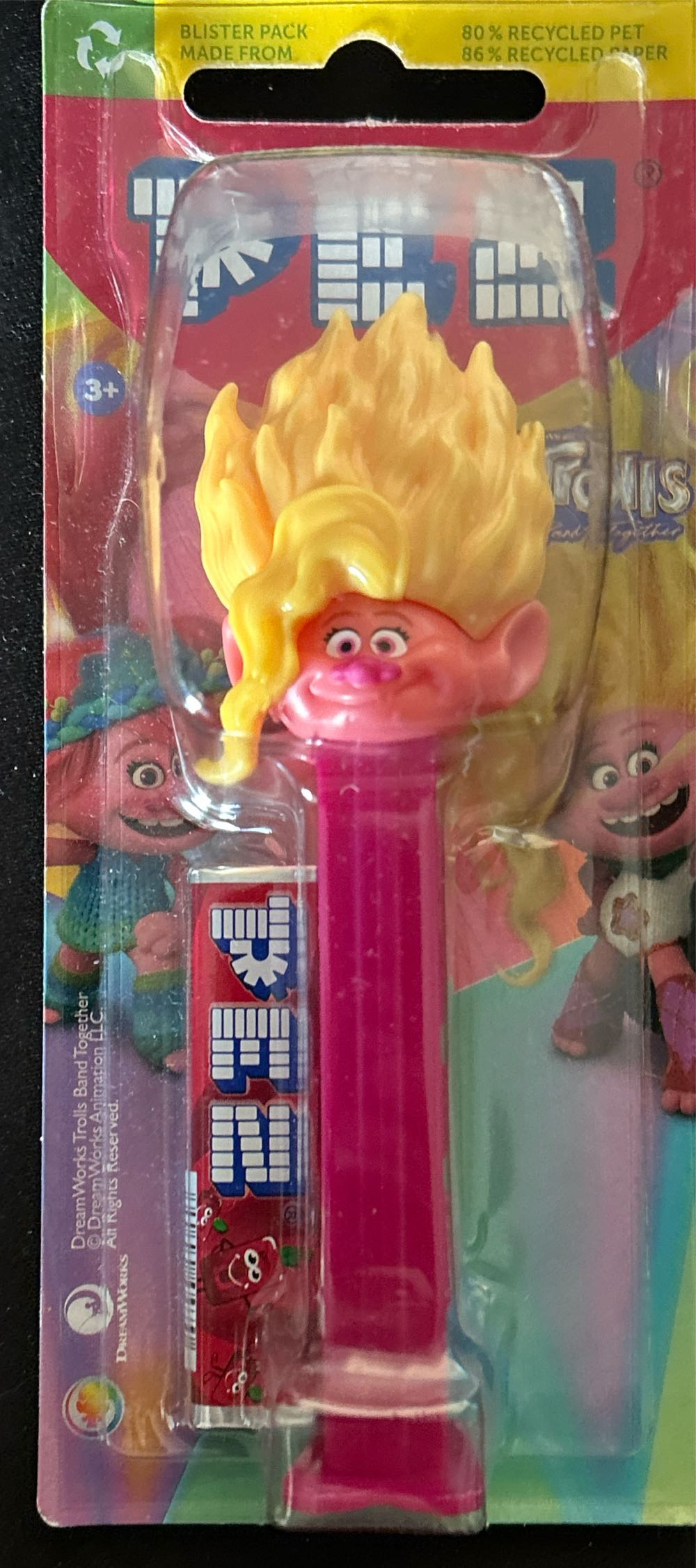 Trolls Bonbon  pez collectible [Barcode 9044400892903] - Main Image 2