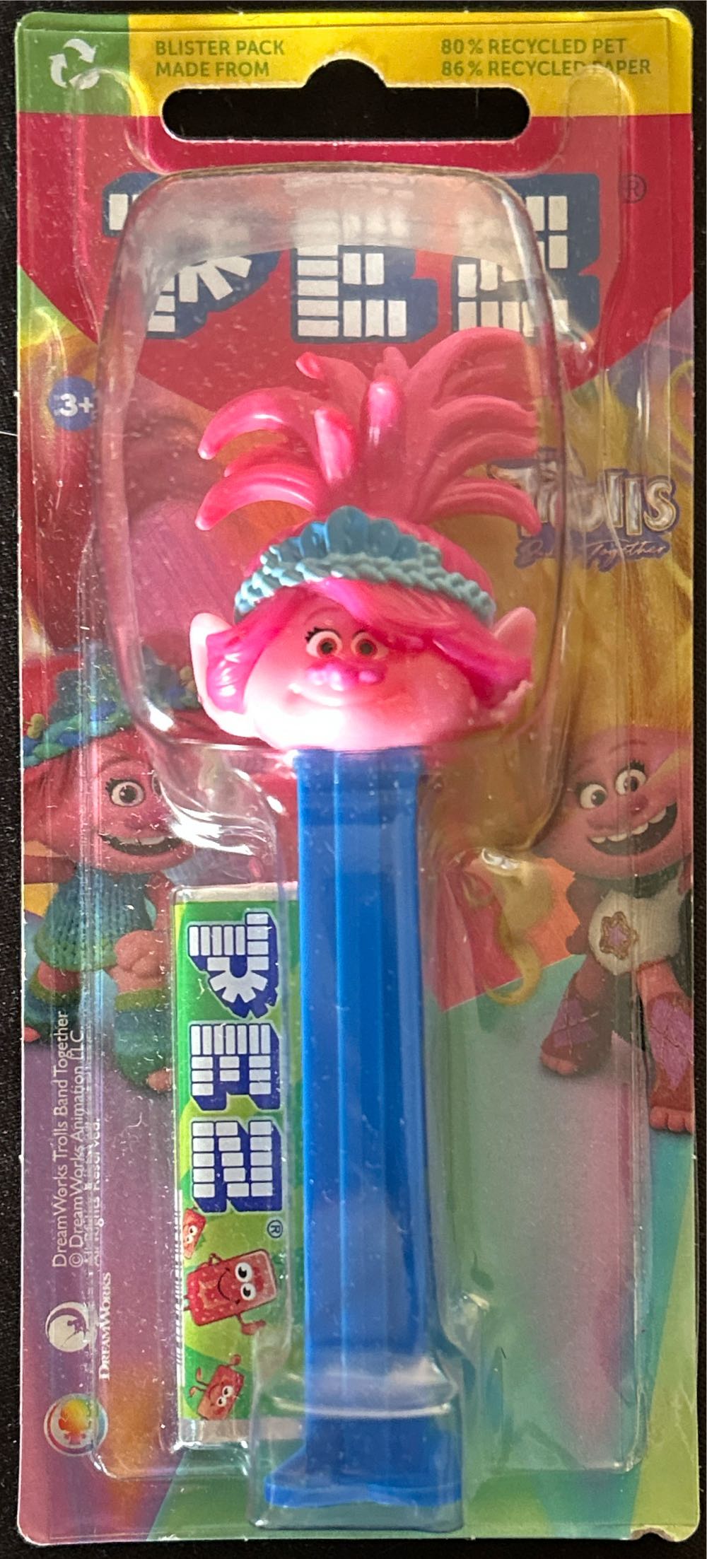 Trolls Bonbon  pez collectible [Barcode 9044400892903] - Main Image 3