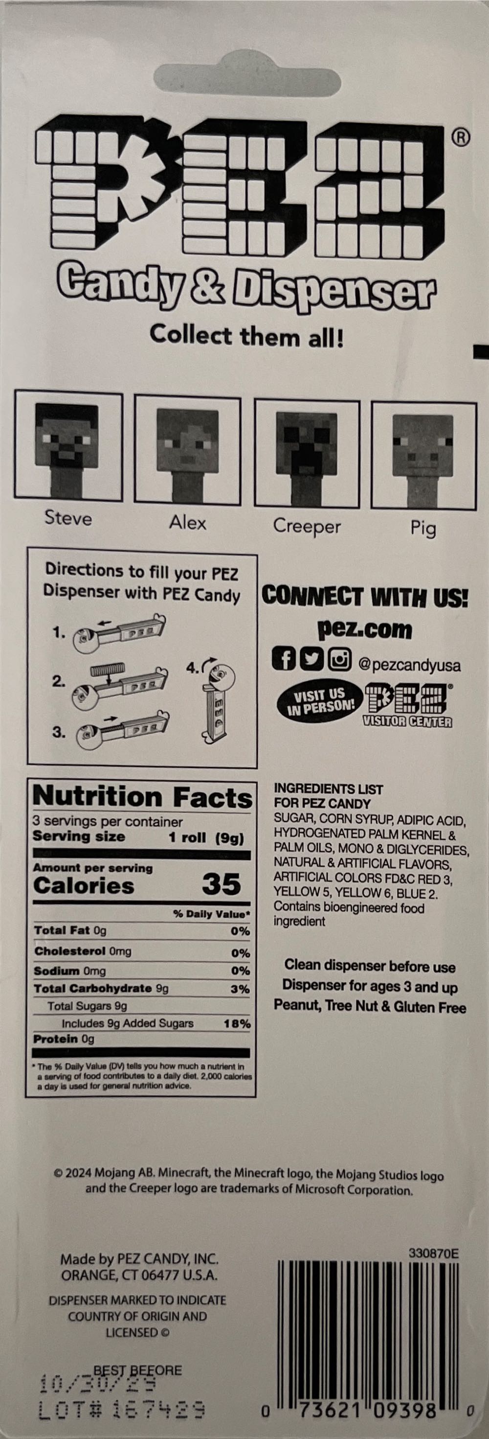 Minecraft - Alex Swords Stem - Minecraft pez collectible [Barcode 073621093980] - Main Image 2