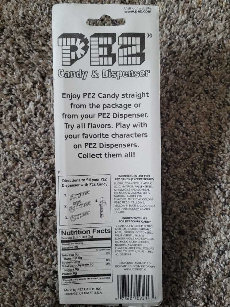 Valentine’s Day- Pink Crystal Heart- Sugar Sugar  pez collectible [Barcode 073621092143] - Main Image 2