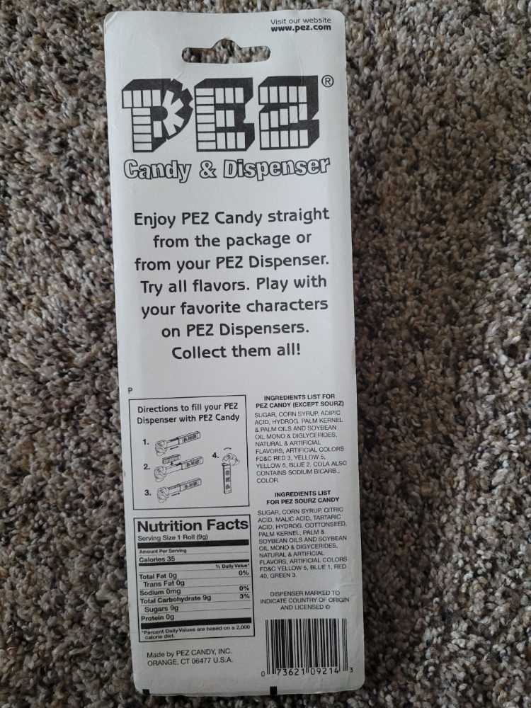 Valentine’s Day- Red Crystal Heart- Happy Valentine’s Day  pez collectible [Barcode 073621092143] - Main Image 2