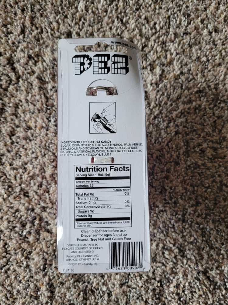 Valentine’s Day - Candy Dispenser And Clip - Light Pink Bear  pez collectible [Barcode 073621009080] - Main Image 2