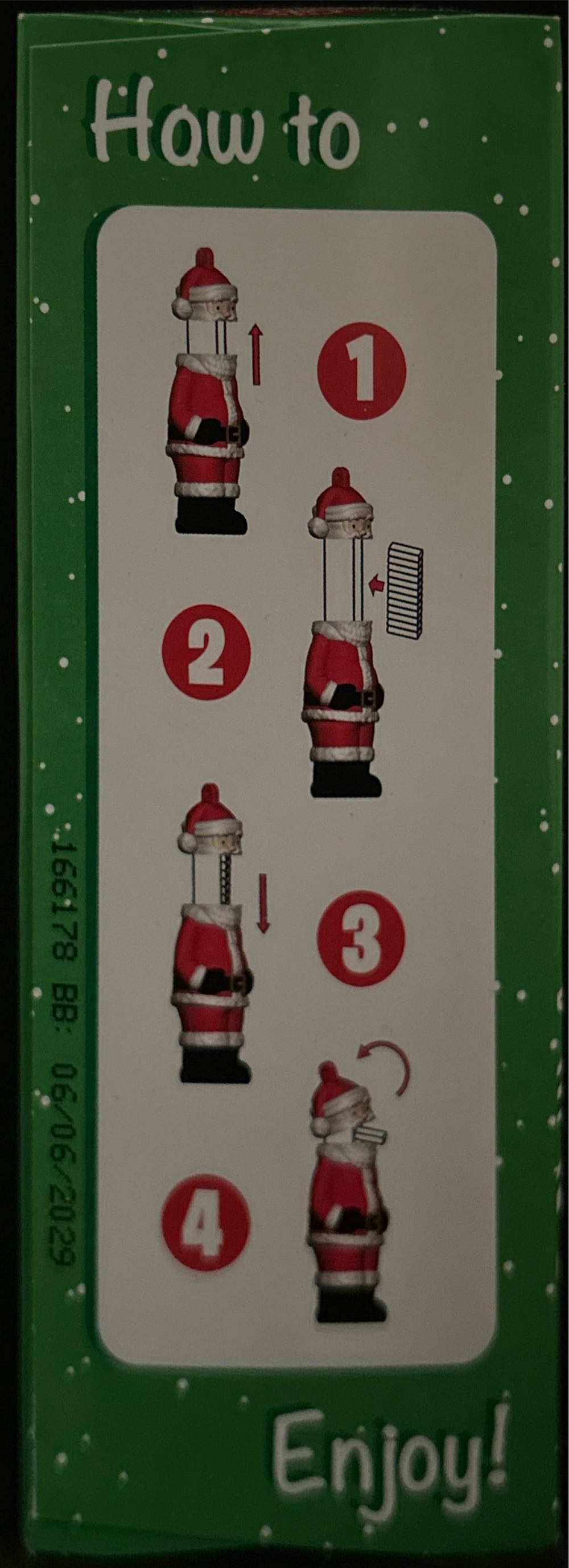 Christmas - Santa Clause Ornament - Christmas pez collectible [Barcode 073621021259] - Main Image 2