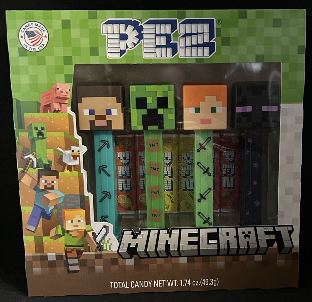 Minecraft - Gift Set - Steve - Video Games pez collectible [Barcode 073621022393] - Main Image 4