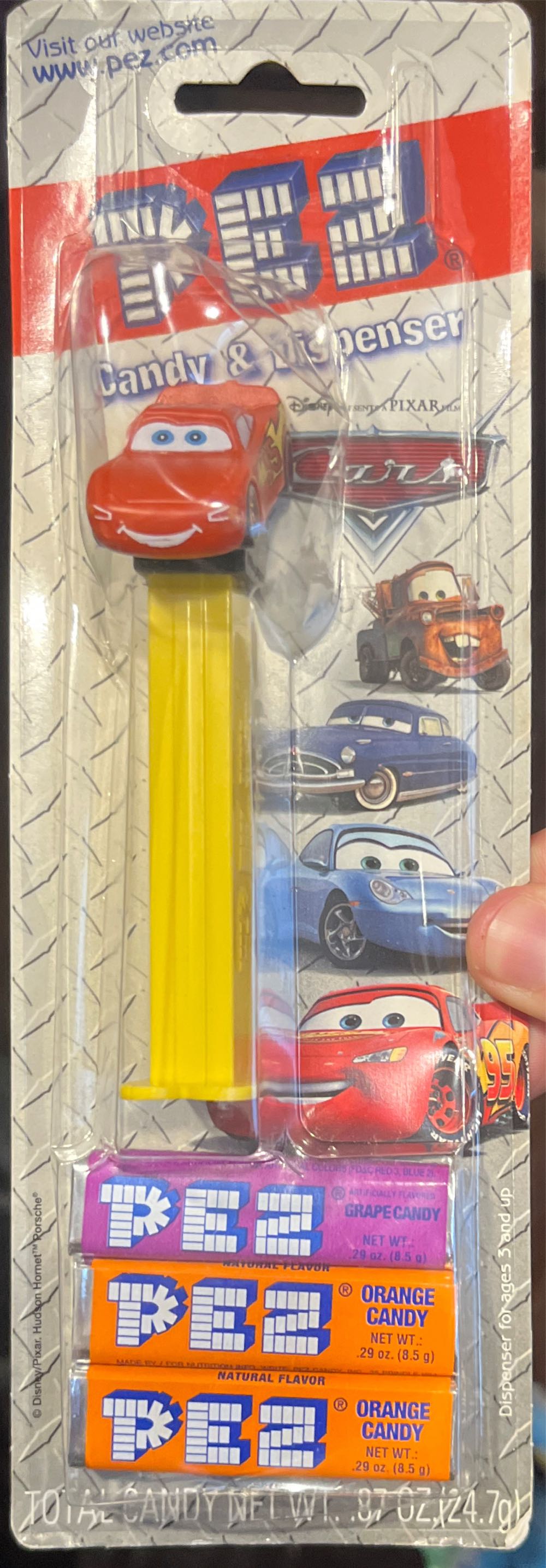 Cars - Lightning McQueen - Disney pez collectible - Main Image 2
