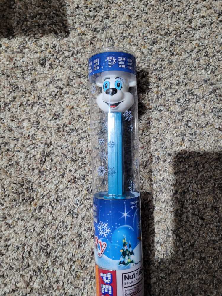 Christmas Holiday Polar Bear - Christmas Stocking Stuffer pez collectible - Main Image 2