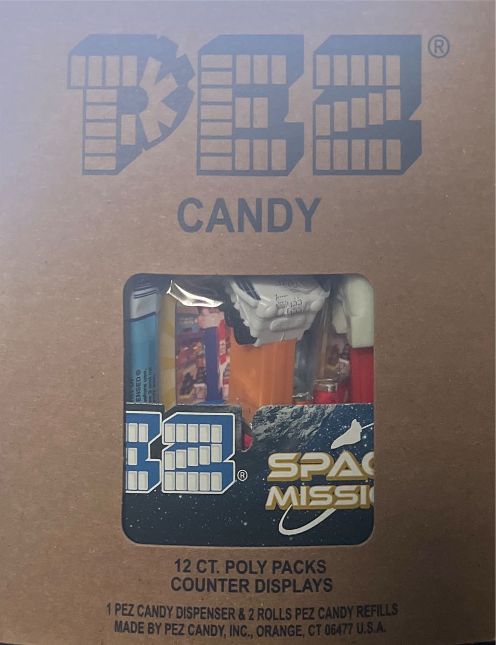 Space Mission - NASA Astronaut, Mars Rover, Space Ship (Rocket) - Space Mission pez collectible - Main Image 2