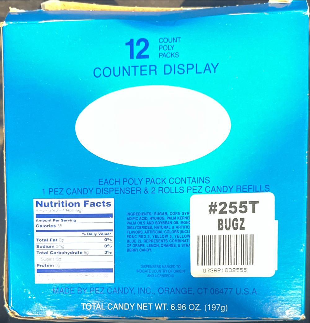 Pez 12 Cr Box Bugz - Bugz (complete) pez collectible - Main Image 2