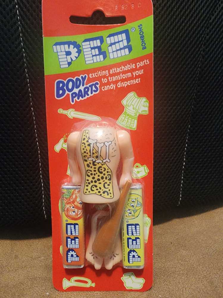 Body Parts - Caveman - Pez Body Parts pez collectible - Main Image 2
