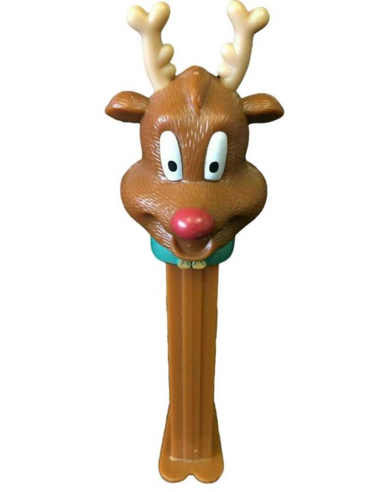 PEZ Presenter Girl Santa Hat (Light Skin Tone/Brown Hair)