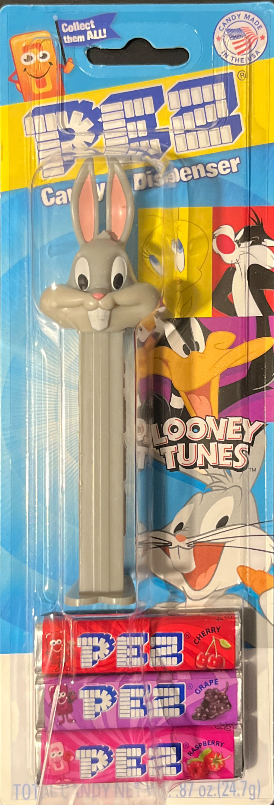 Easter Tube - Brown Bunny Pink Stem